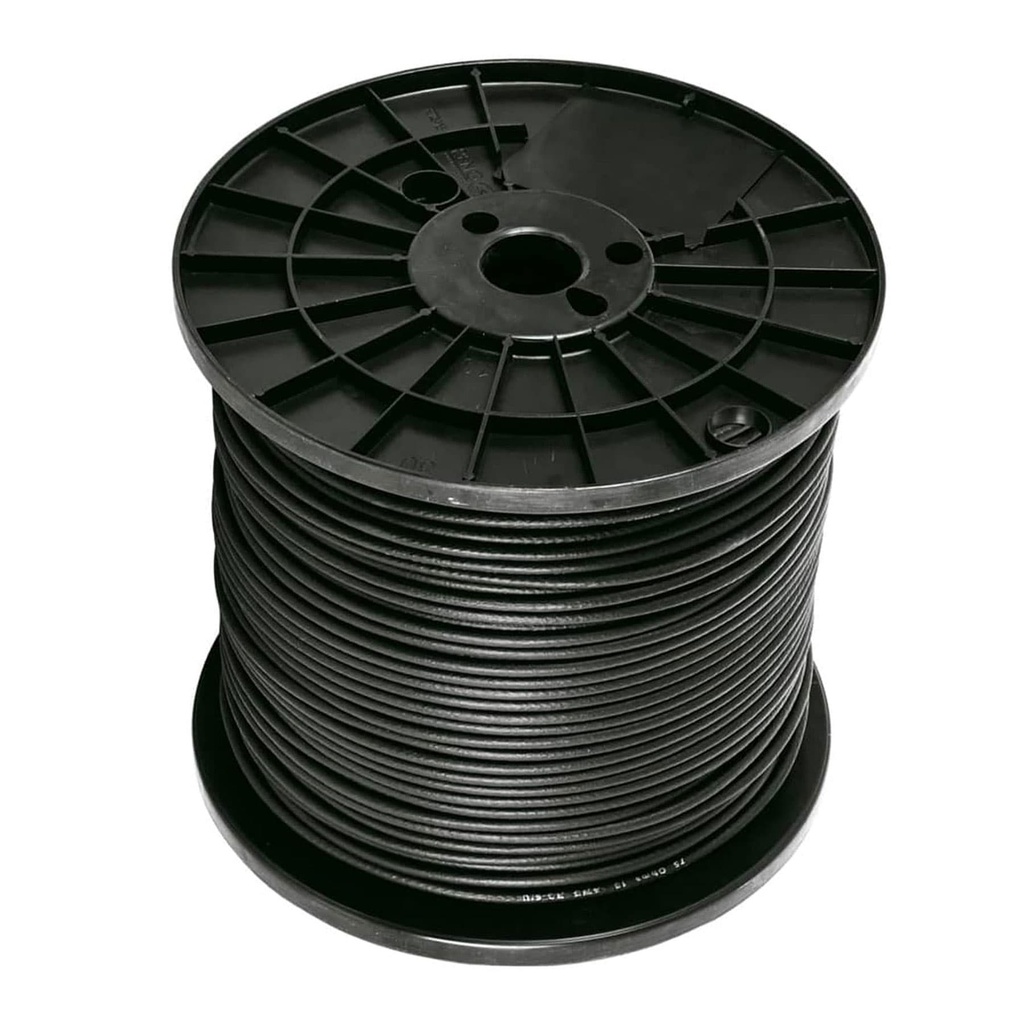 Metro de cable coaxial RG59 en carrete de 300 m, Volteck