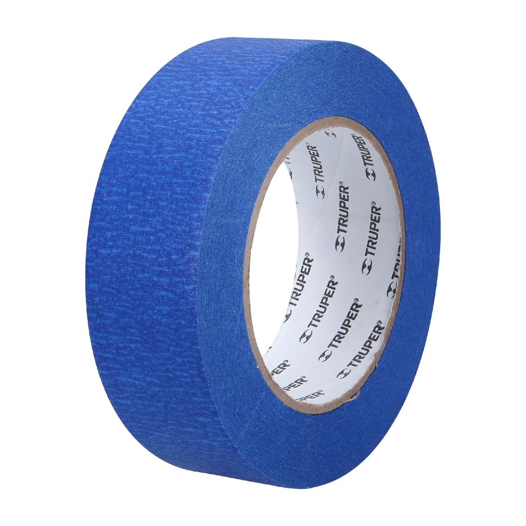 Cinta masking tape azul de 1-1/2' x 50 m, Truper