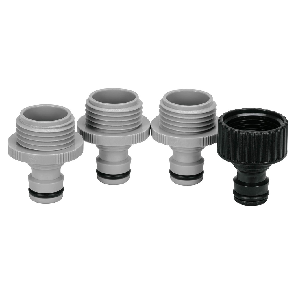 Set de 4 adaptadores para conectores click, Truper