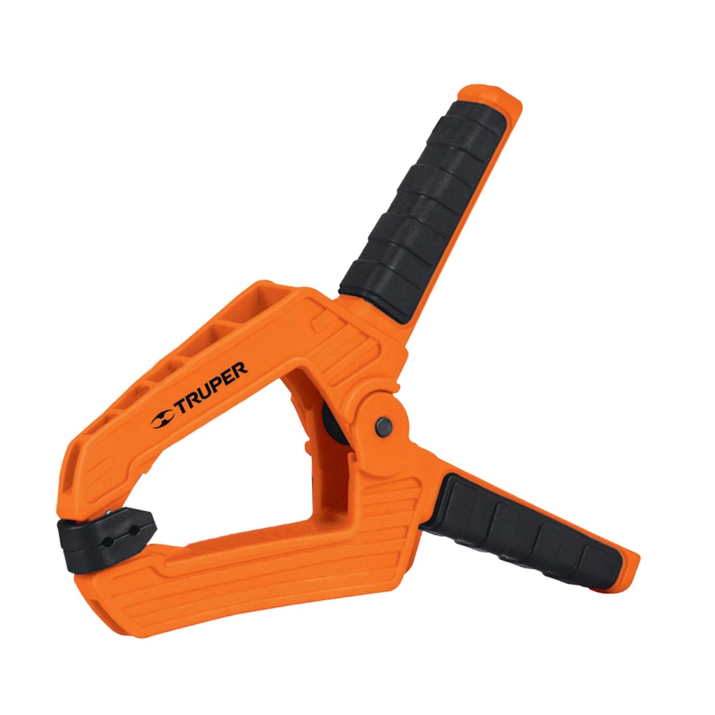 Prensa de resorte de 6', cuerpo de nylon con mango de TPR