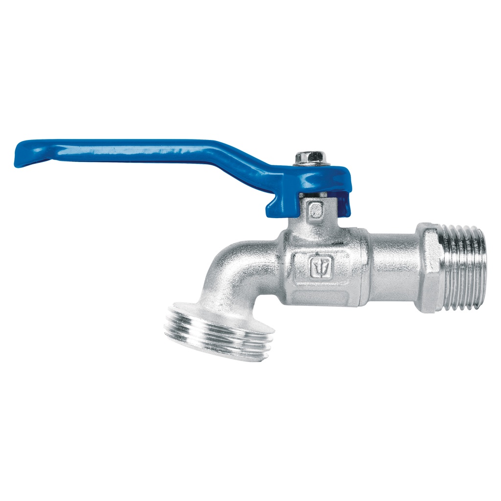 [45968] Llave de esfera de latón 1/2', 115 g, s/adaptador, Foset