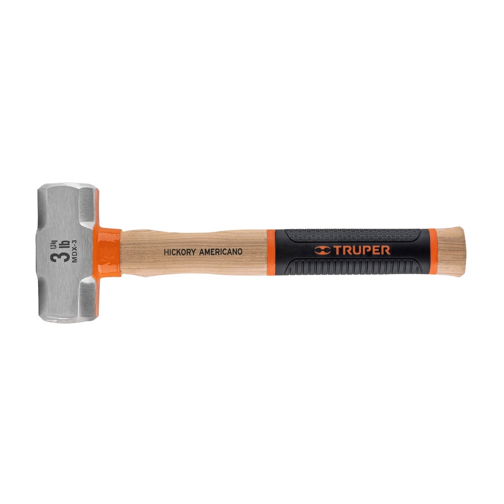 Marro octagonal 3 lb, mango 13' Truper Grip