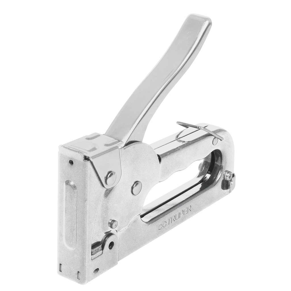 Engrapadora tipo pistola para ¼' y 5/16', con 200 grapas