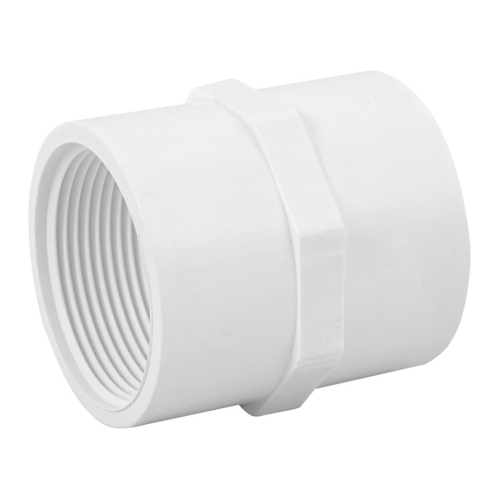 Adaptador hembra de PVC 1-1/2', Foset