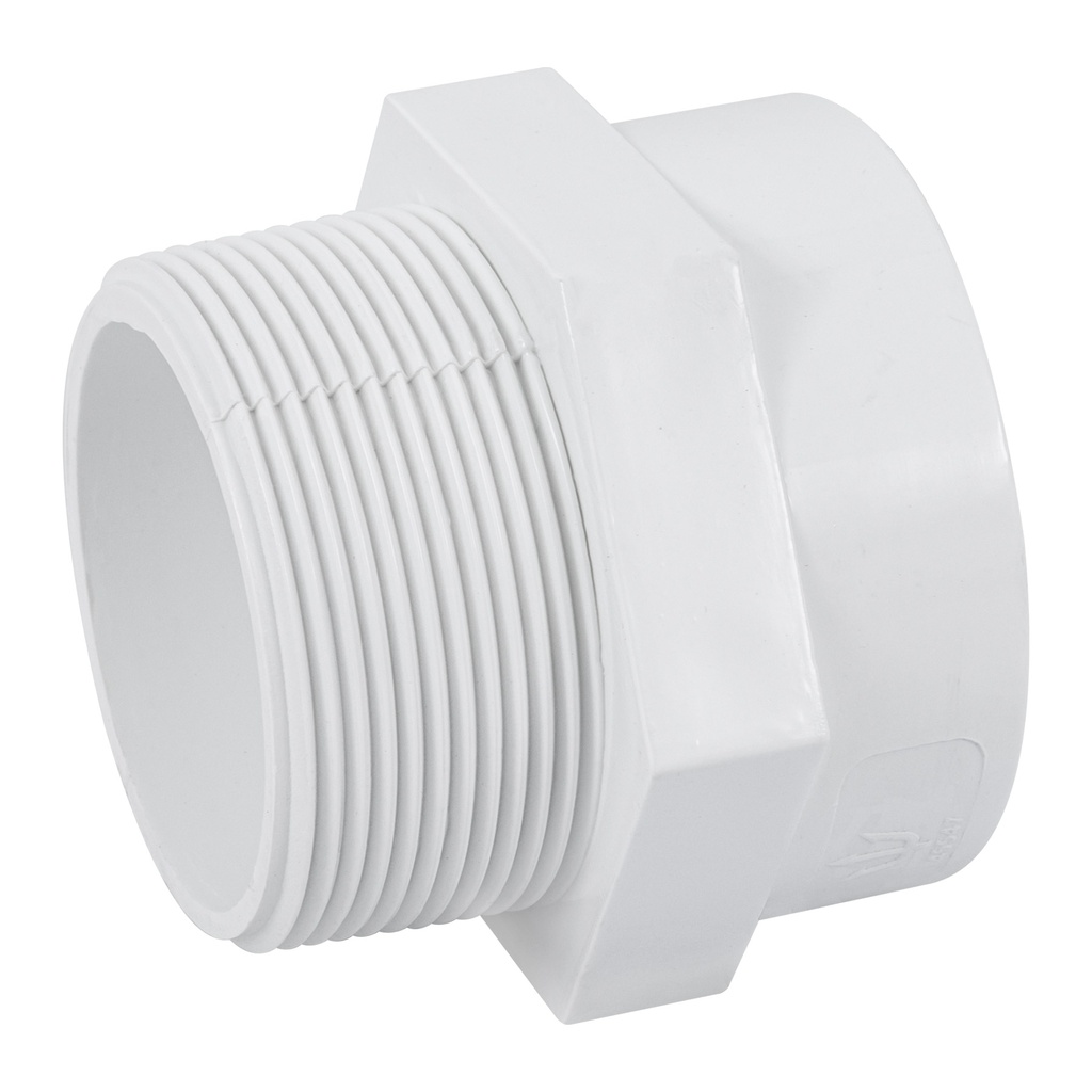 Adaptador macho de PVC de 2', Foset