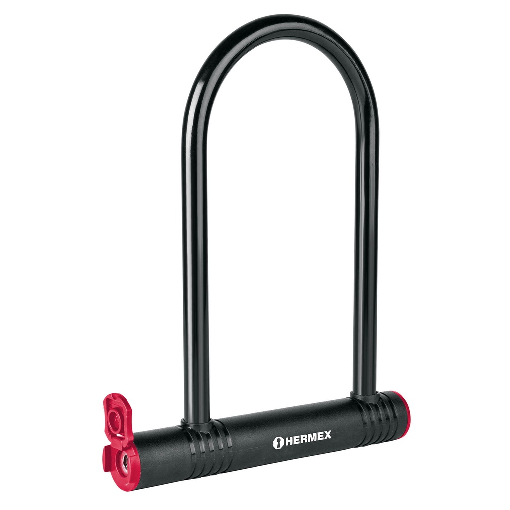 Candado rígido tipo 'U' de 12 mm, Hermex