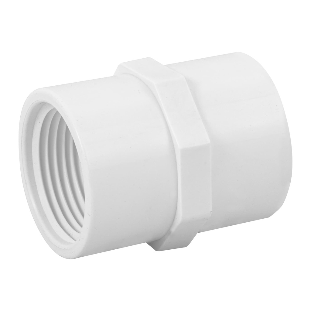 Adaptador hembra de PVC 1', Foset