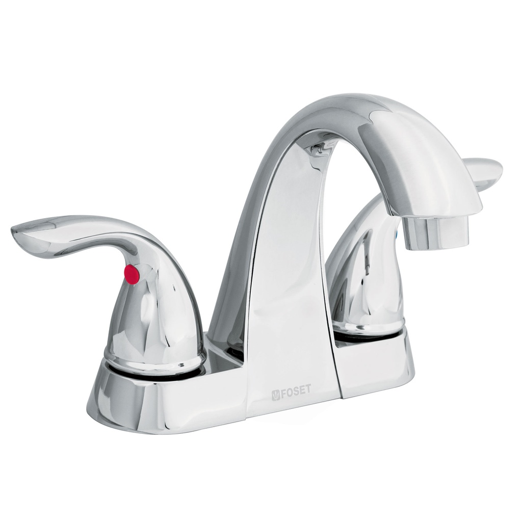 Mezcladora 4' cuello alto para lavabo, Foset Aero