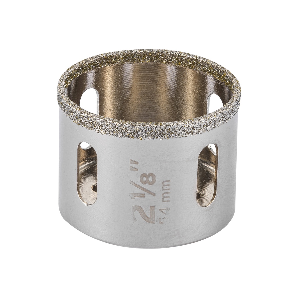 Brocasierra diamante 2-1/8' borde continuo, Truper