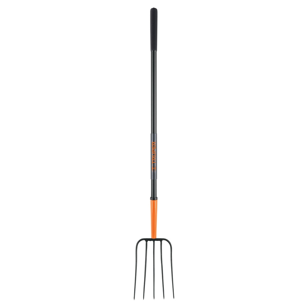 [102101] Bieldo para paja, 5 dientes, mango de acero 48', Truper