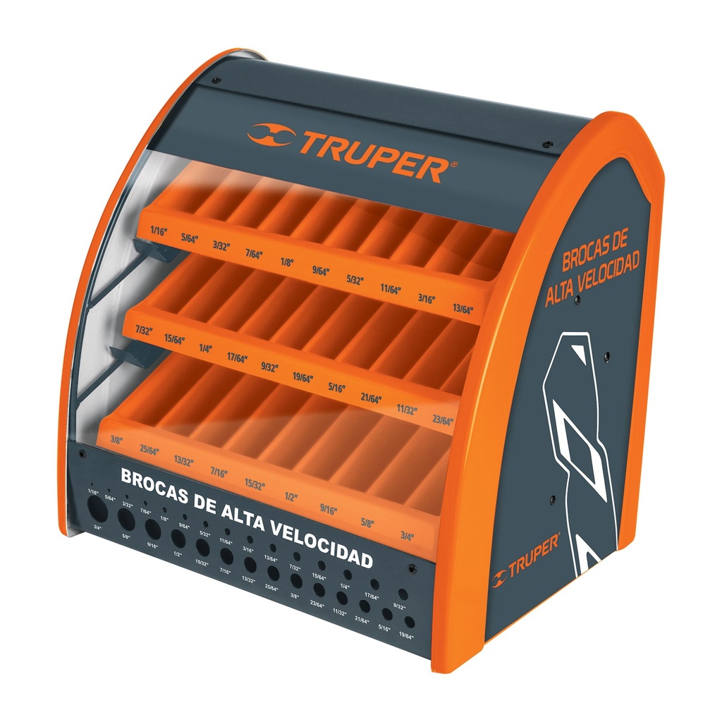 [50020] Despachador de brocas, alta velocidad, grande, Truper