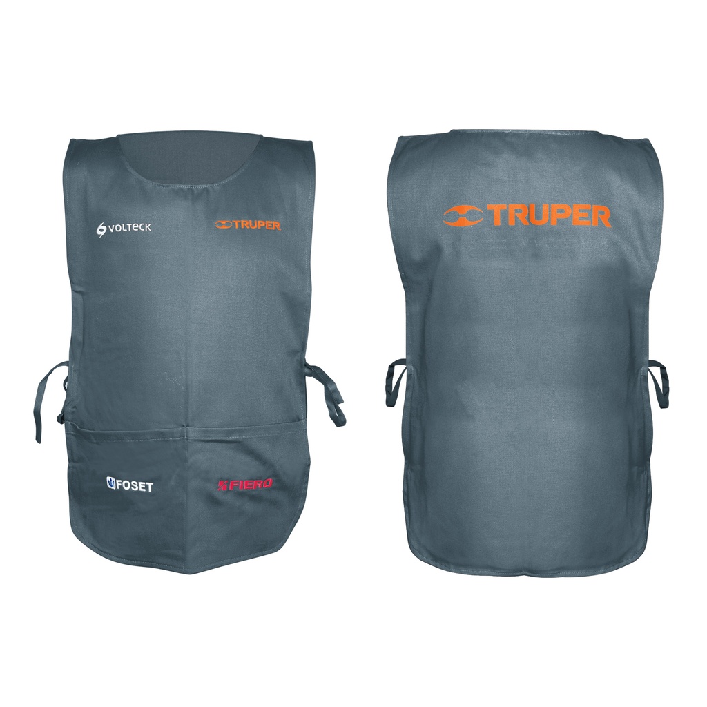 [60030] Mandil bordado al frente, estampado al dorso, Truper