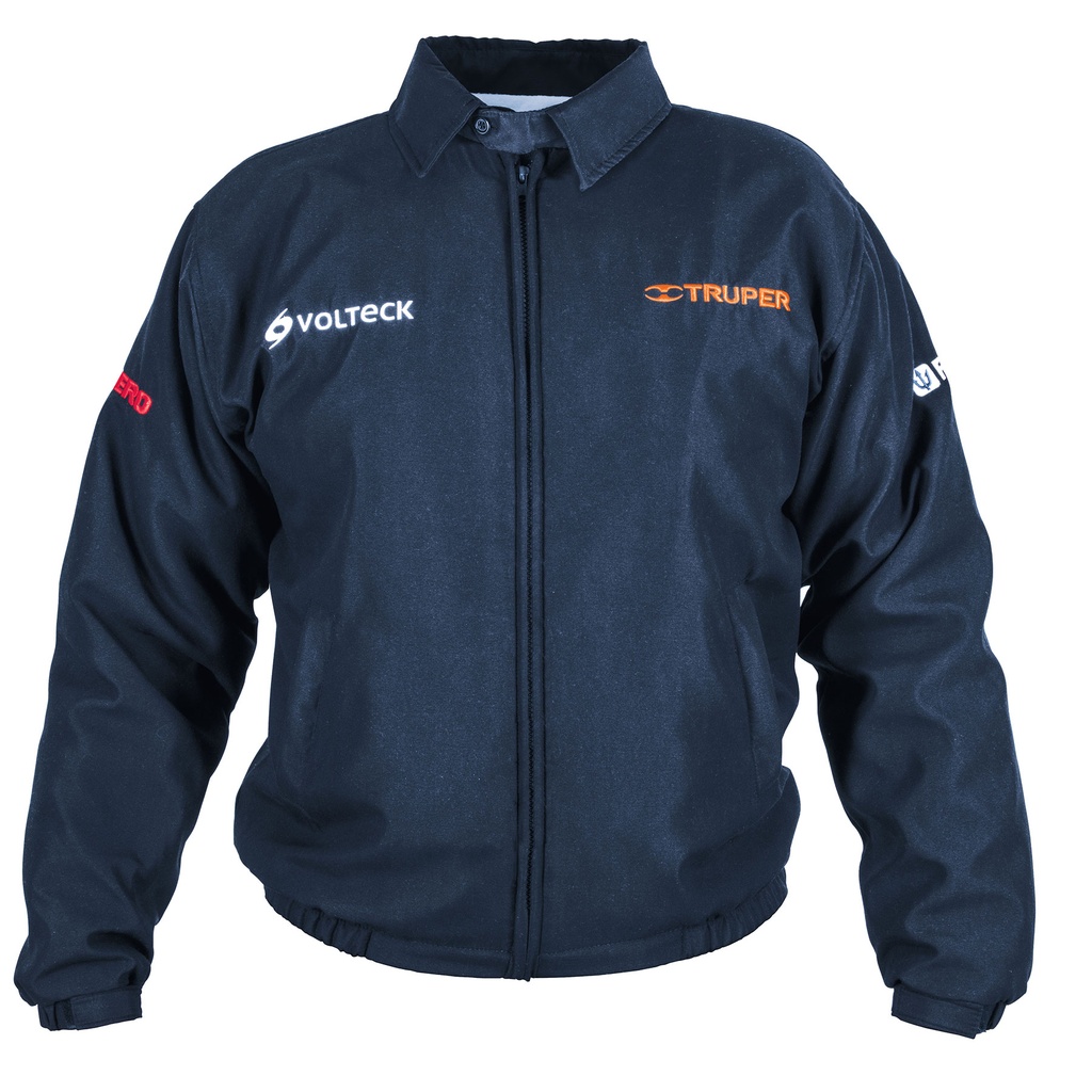 [60025] Chamarra con logo, talla 46, Truper
