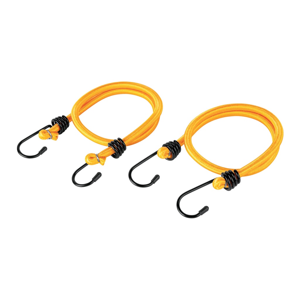 [25092] Bolsa con 2 tensores elásticos amarillos de 60 cm, Pretul