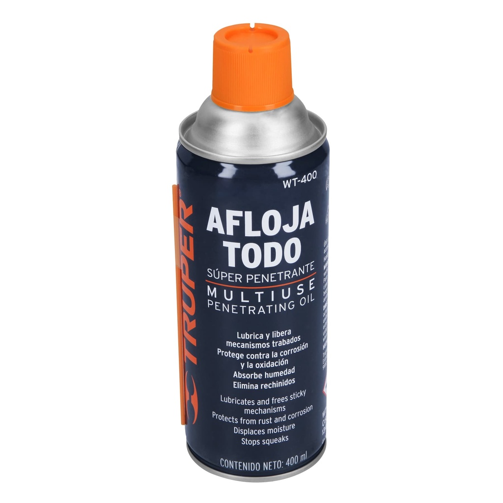 Aceite multiusos en aerosol, 400ml (14oz), Truper