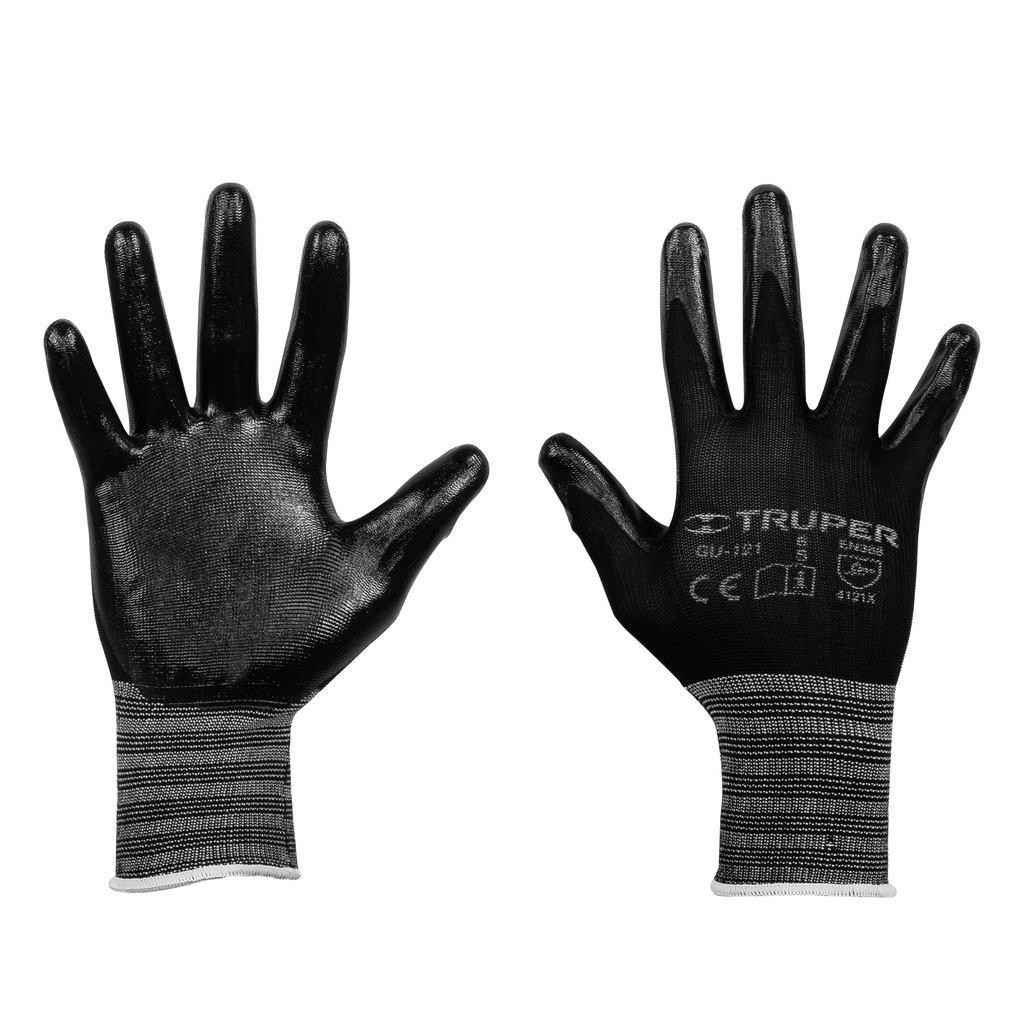 Guantes de nylon recubiertos de nitrilo, CH, Truper