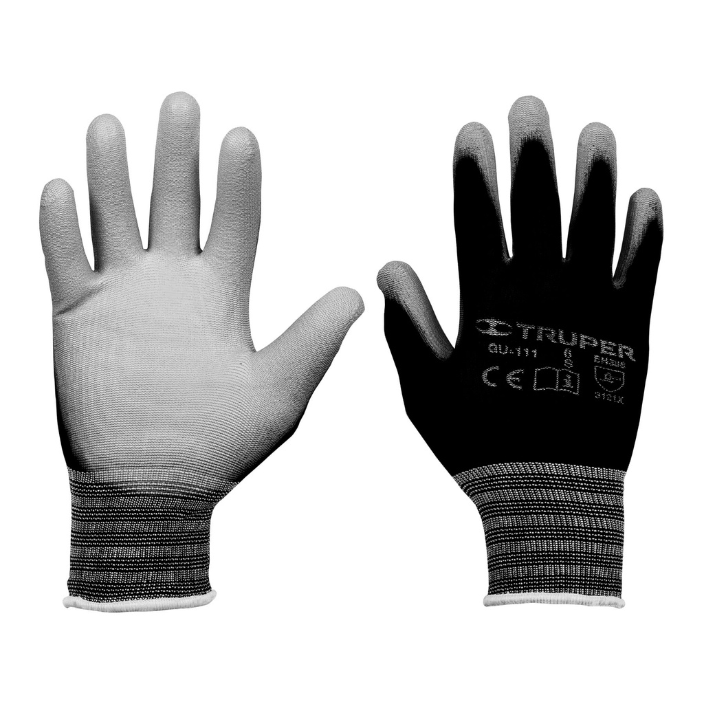 Guantes de nylon recubiertos de poliuretano, CH, Truper