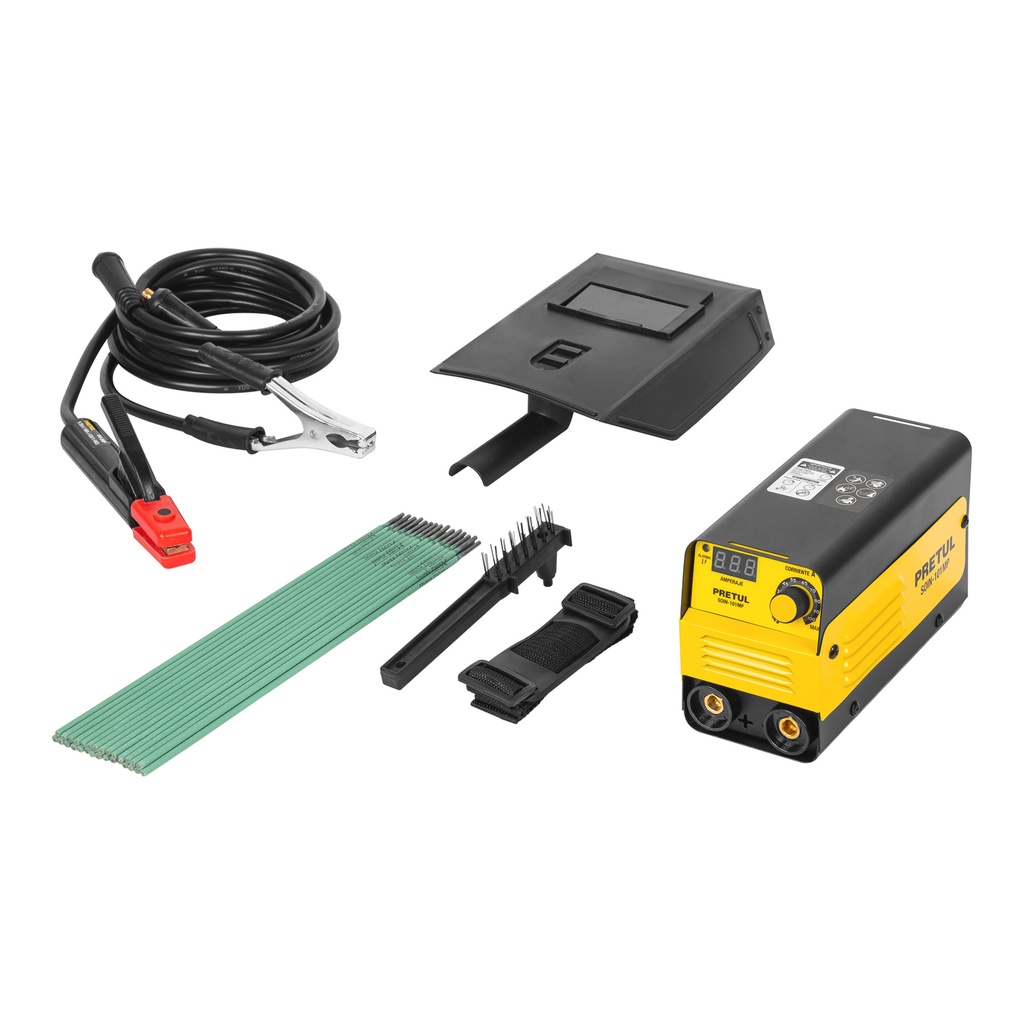 Mini soldadora inversora 100 A, 127 V, Pretul