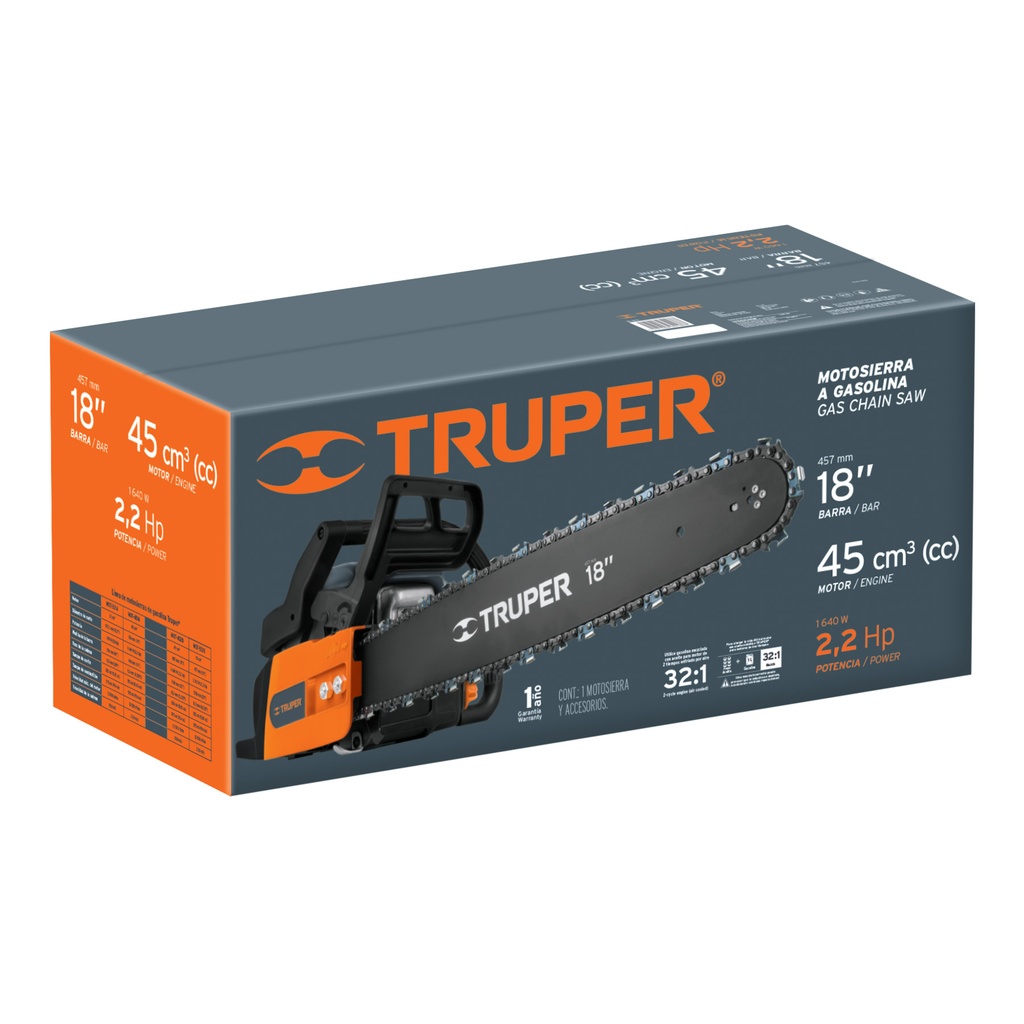 Caja de empaque de repuesto para MOT-4518, Truper