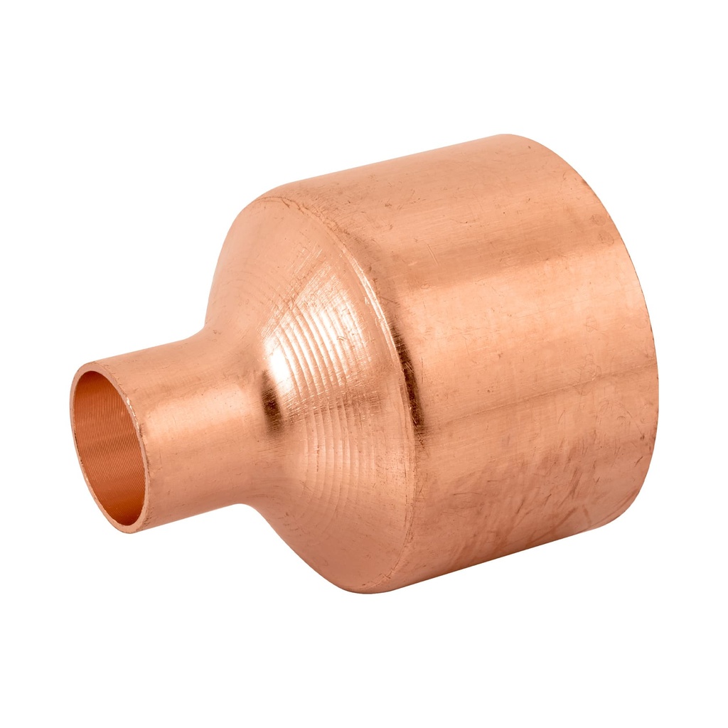 Cople reducción campana cobre 1-1/2' x1/2', Foset