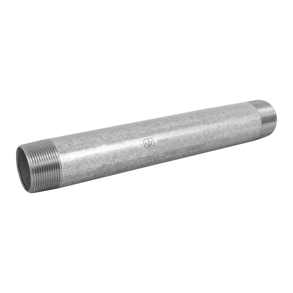 Niple de acero galvanizado 2 x 6', Foset