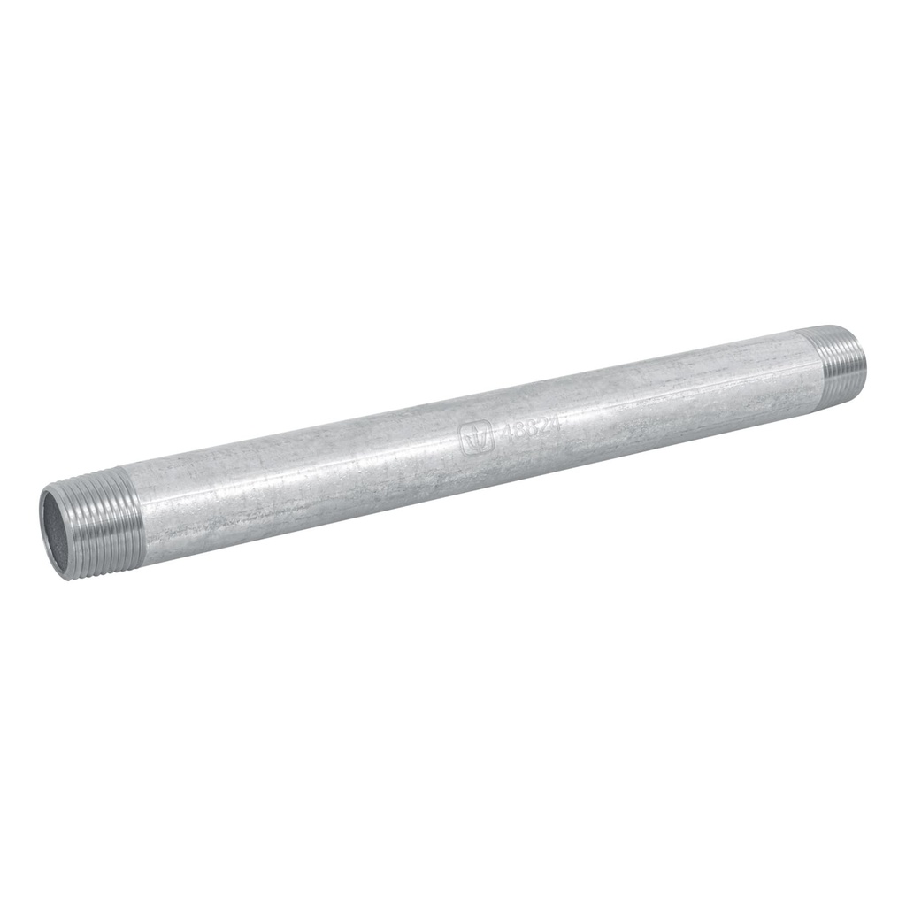 Niple de acero galvanizado 3/4 x 10', Foset