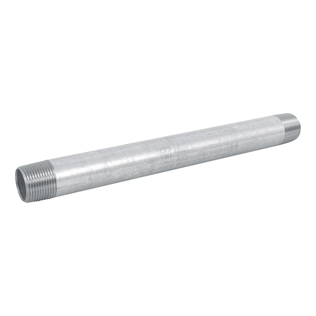 Niple de acero galvanizado 1 x 12', Foset