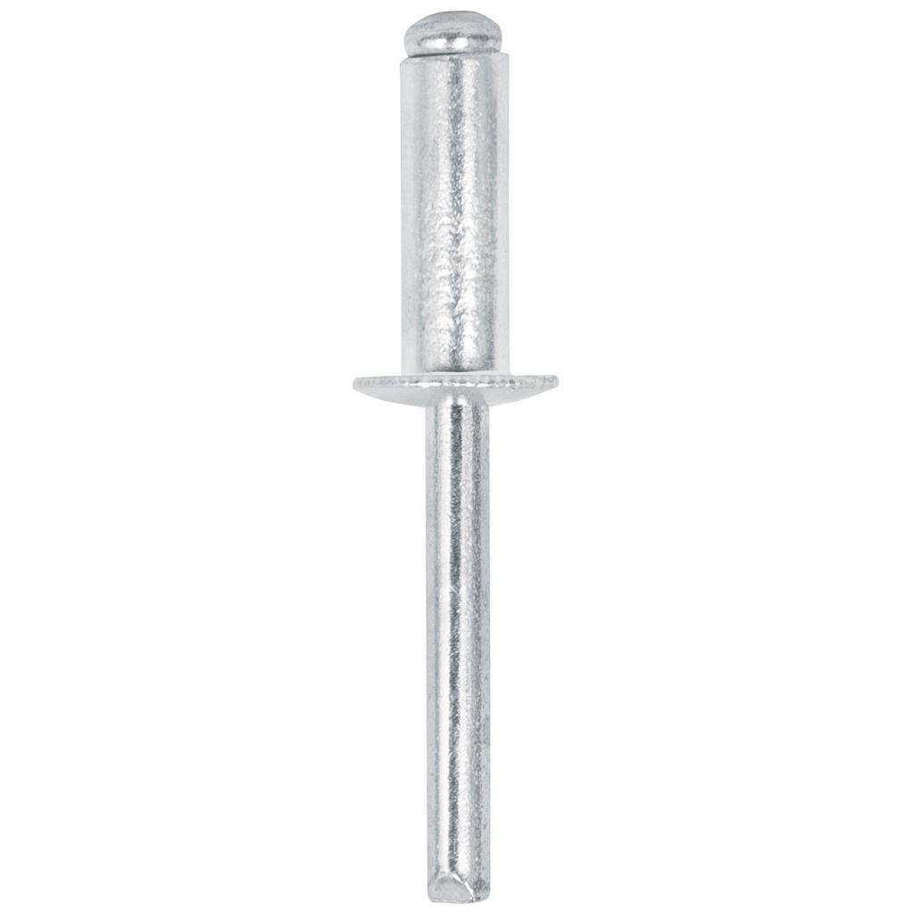 [44534] Bolsa con 50 remaches de 1/4' x 1/2' de aluminio, ala 1/2'