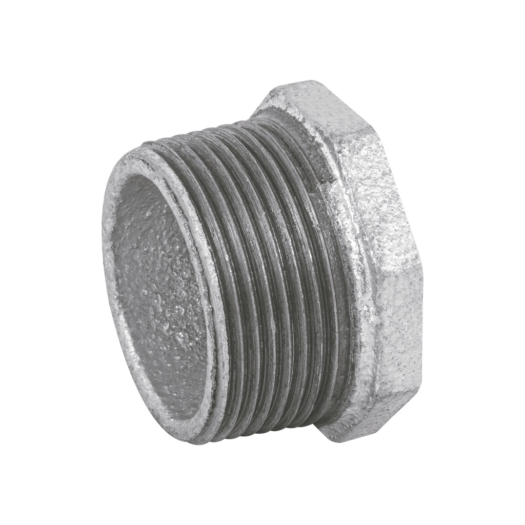 Reducción bushing acero galvanizado 1-1/4 x 3/4', Foset