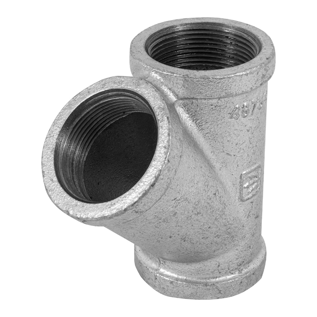 Yee sencilla 1-1/2' acero galvanizado, Foset