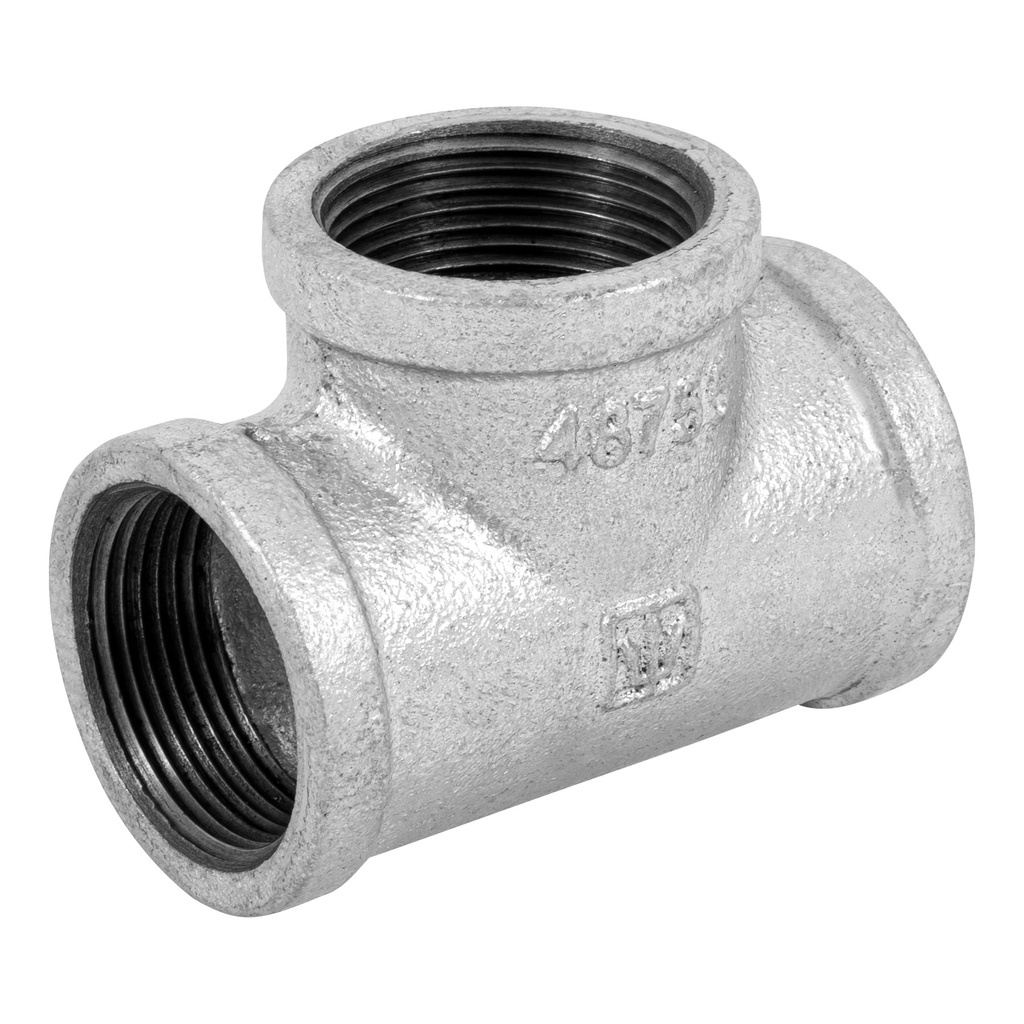 Tee sencilla 1-1/4' acero galvanizado, Foset