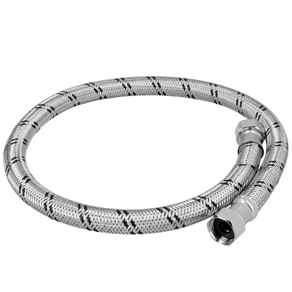 [48966] Manguera para boiler, acero inox, 1/2'x1/2', 80 cm, Foset