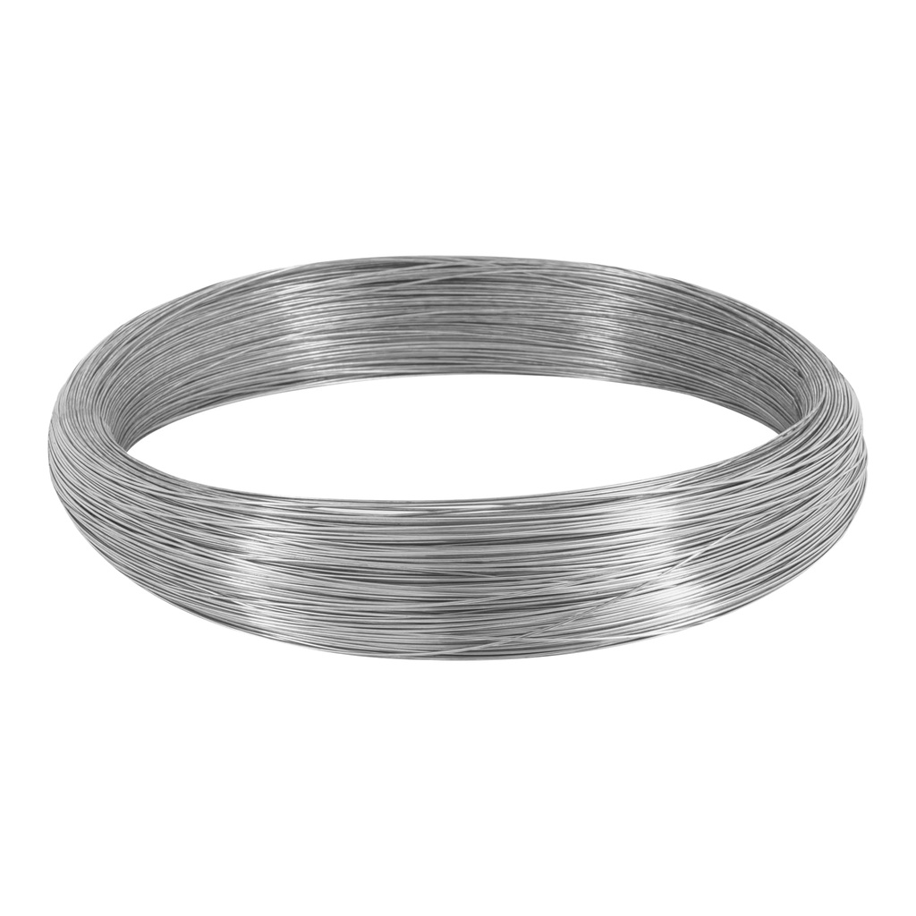 Kilo de alambre galvanizado, calibre 22, Fiero