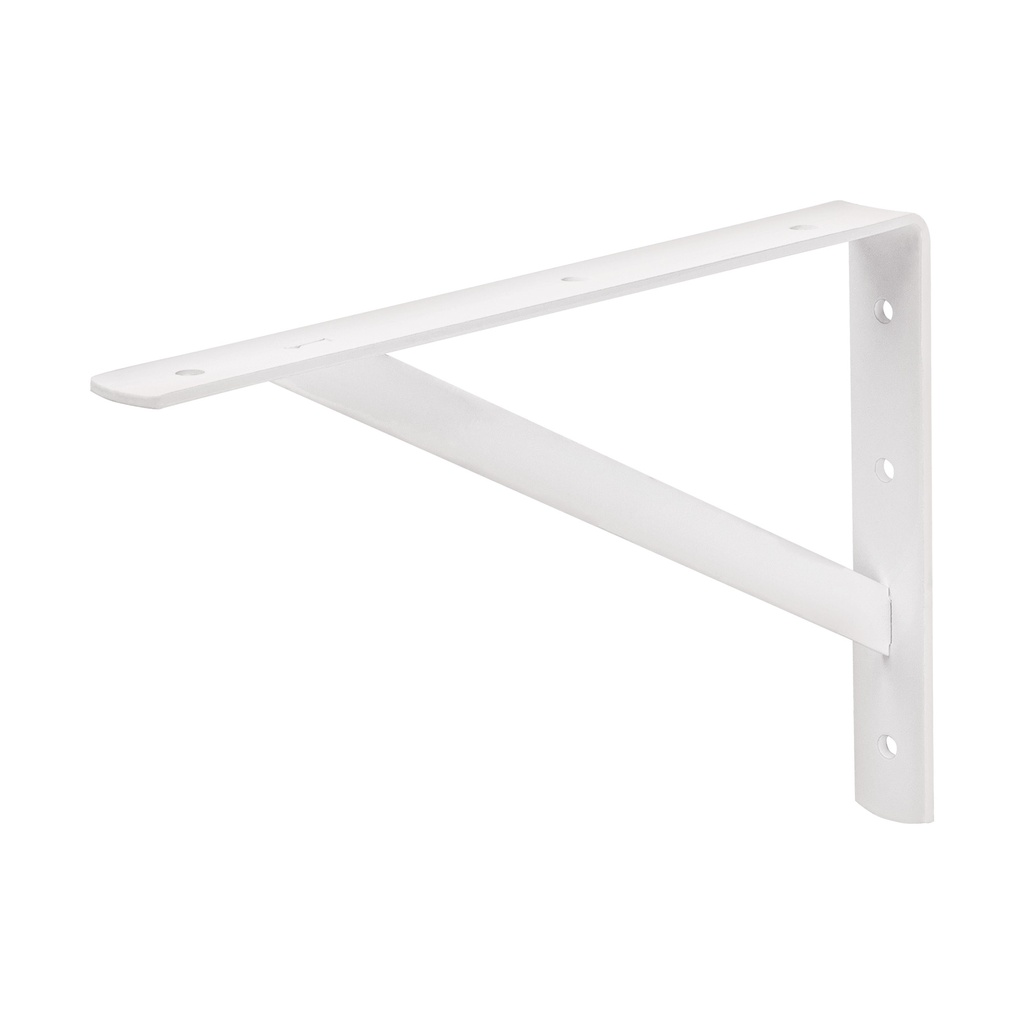 [44670] Ménsula de acero reforzada blanca 8 x 12', Fiero