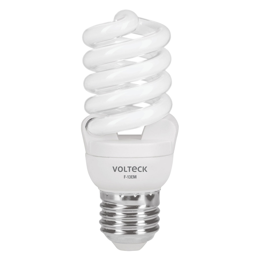 Lámpara espiral mini T2 13 W luz de día en blíster, Volteck