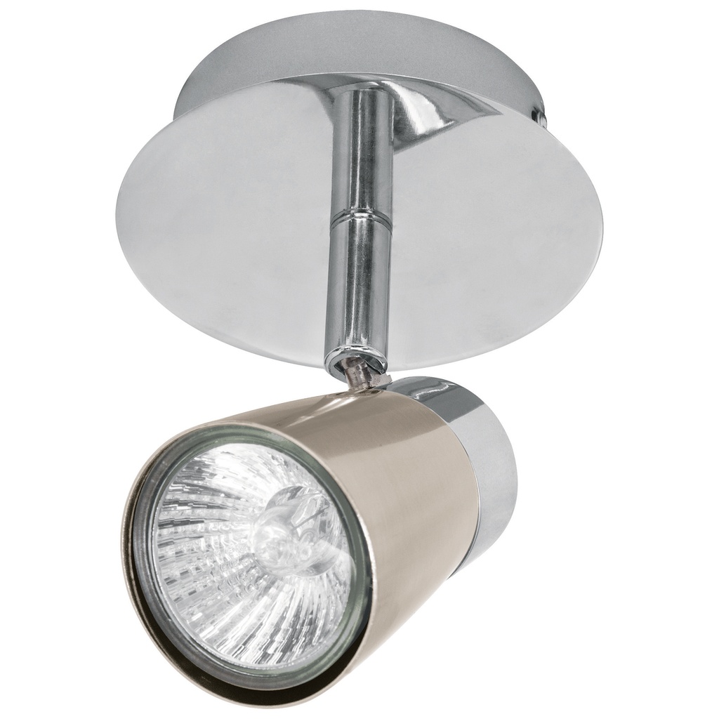 Luminario de sobreponer con 1 spot base GU10, Volteck