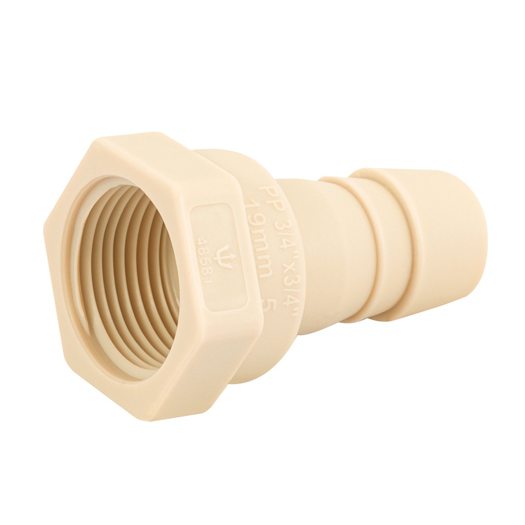 Adaptador inserción rosca interior de 3/4' x 3/4', Foset