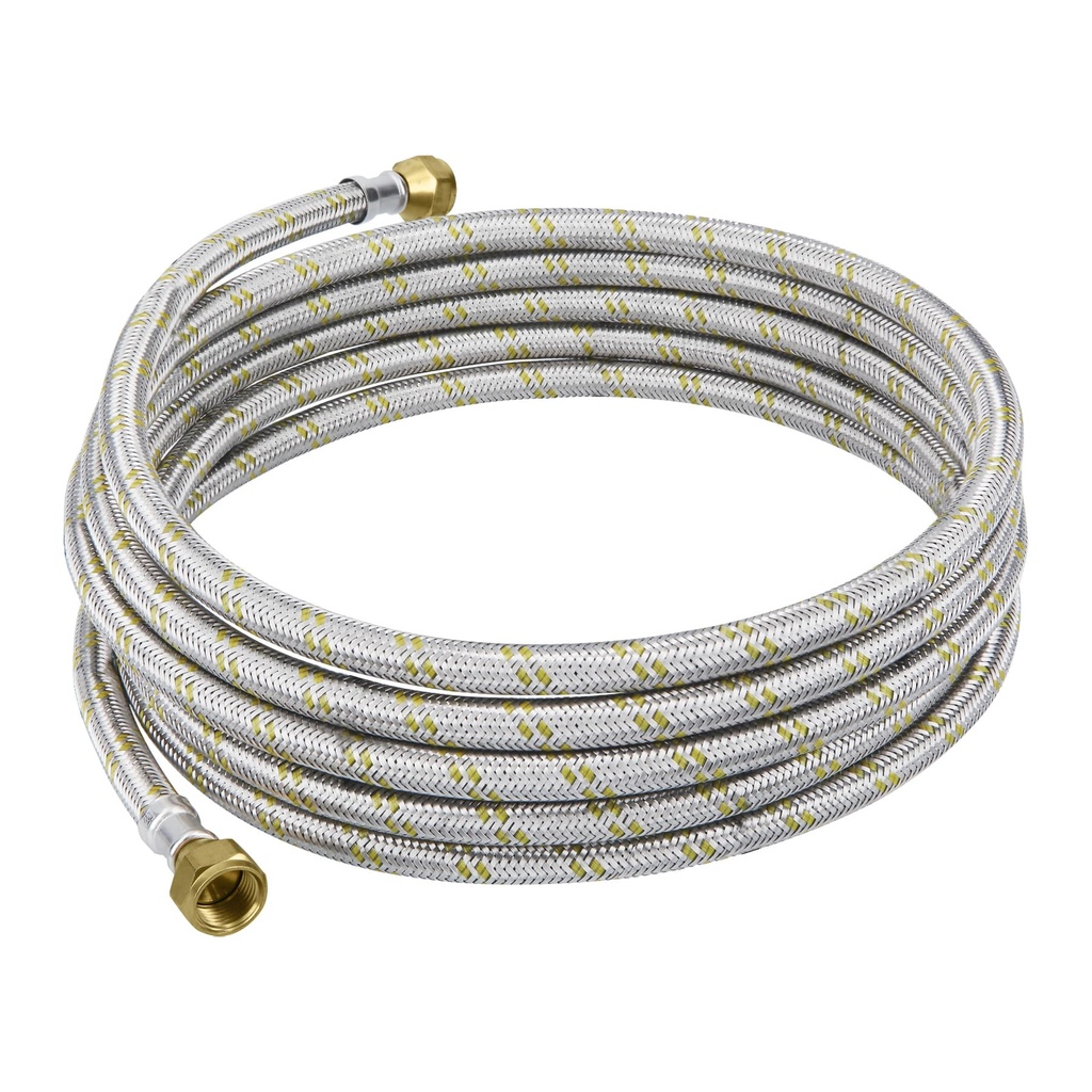 [49520] Manguera para gas, acero inox, 3/8' x 3/8', 500 cm, Foset
