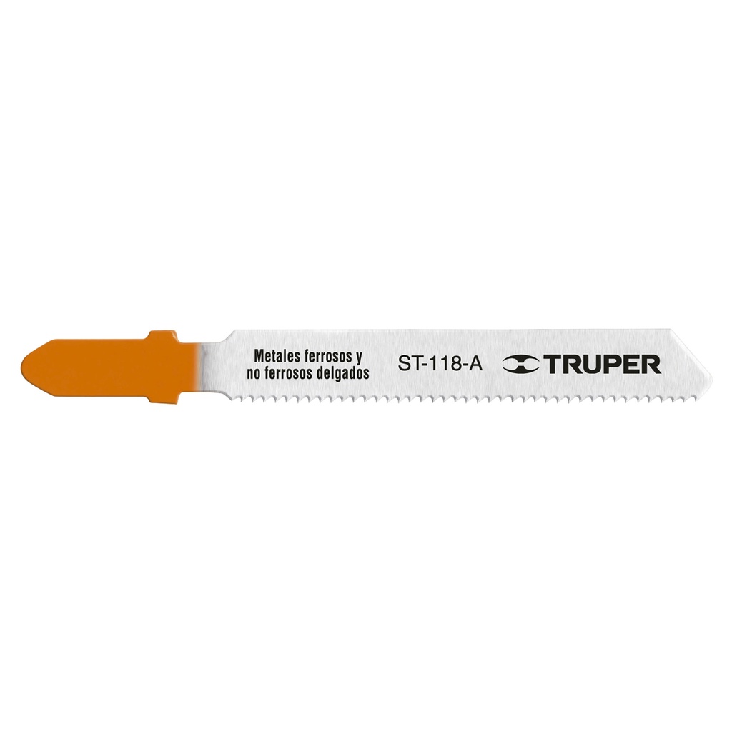 Blíster con 5 seguetas 21 DPP zanco 'T' corte recto metal