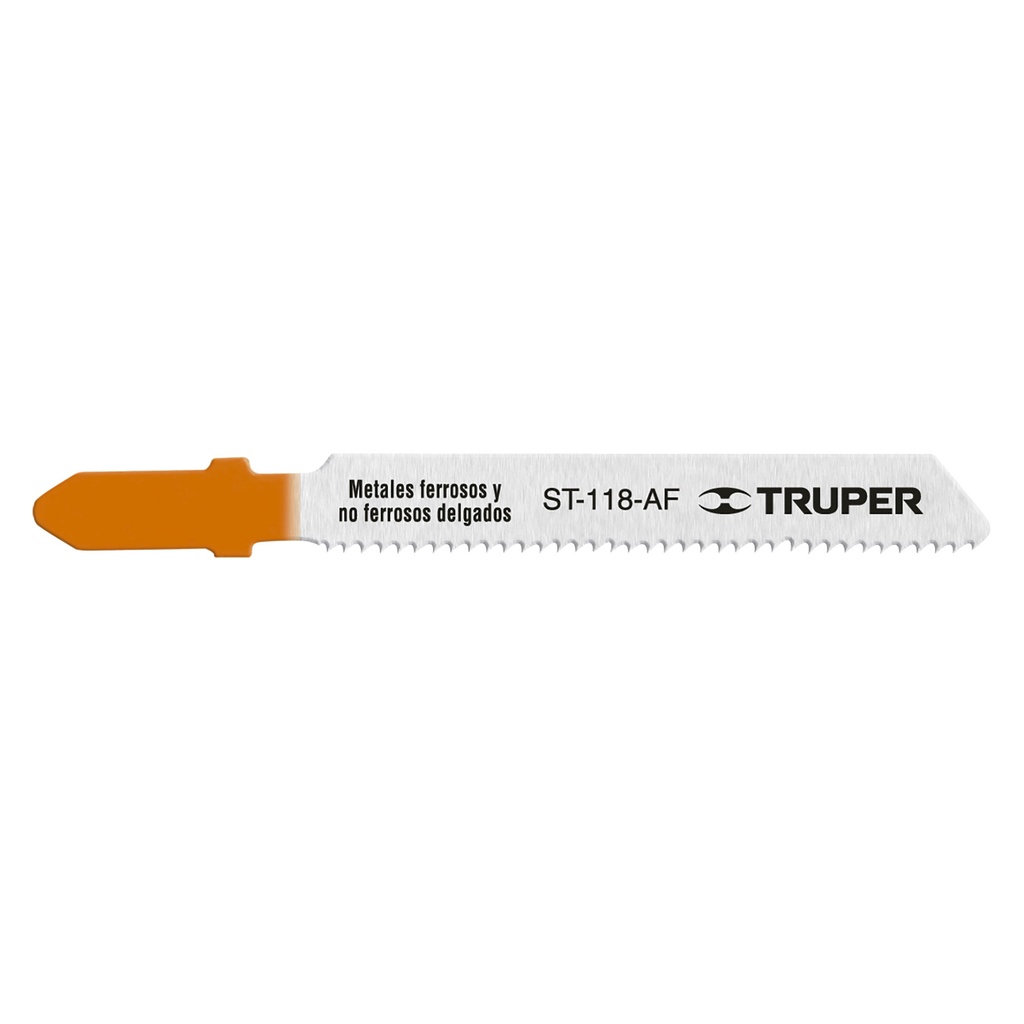 Blíster con 5 seguetas 18 DPP zanco 'T' corte recto metal