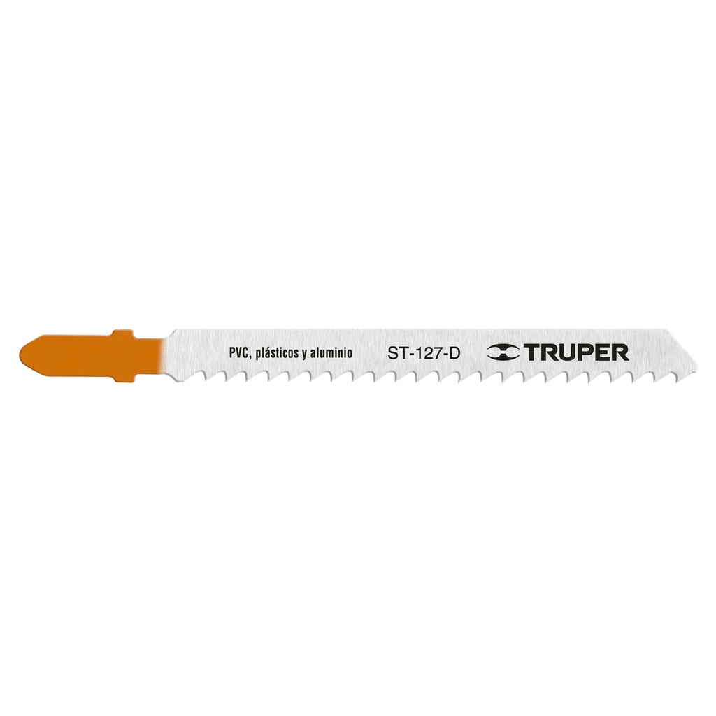 Blíster con 5 seguetas 8 DPP zanco 'T' corte recto metal