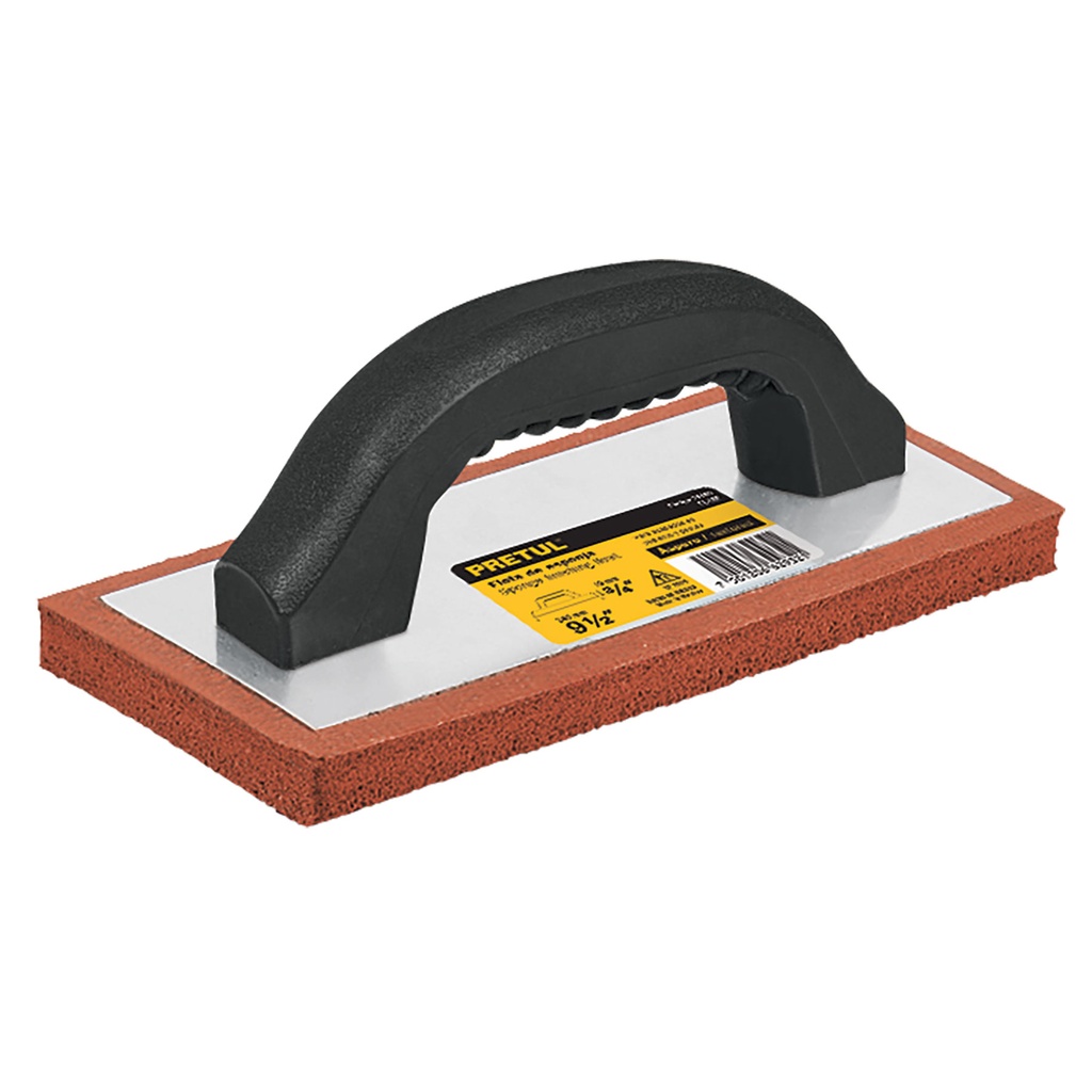 [20180] Flota de esponja, 9-1/2', espesor 3/4', áspero, Pretul