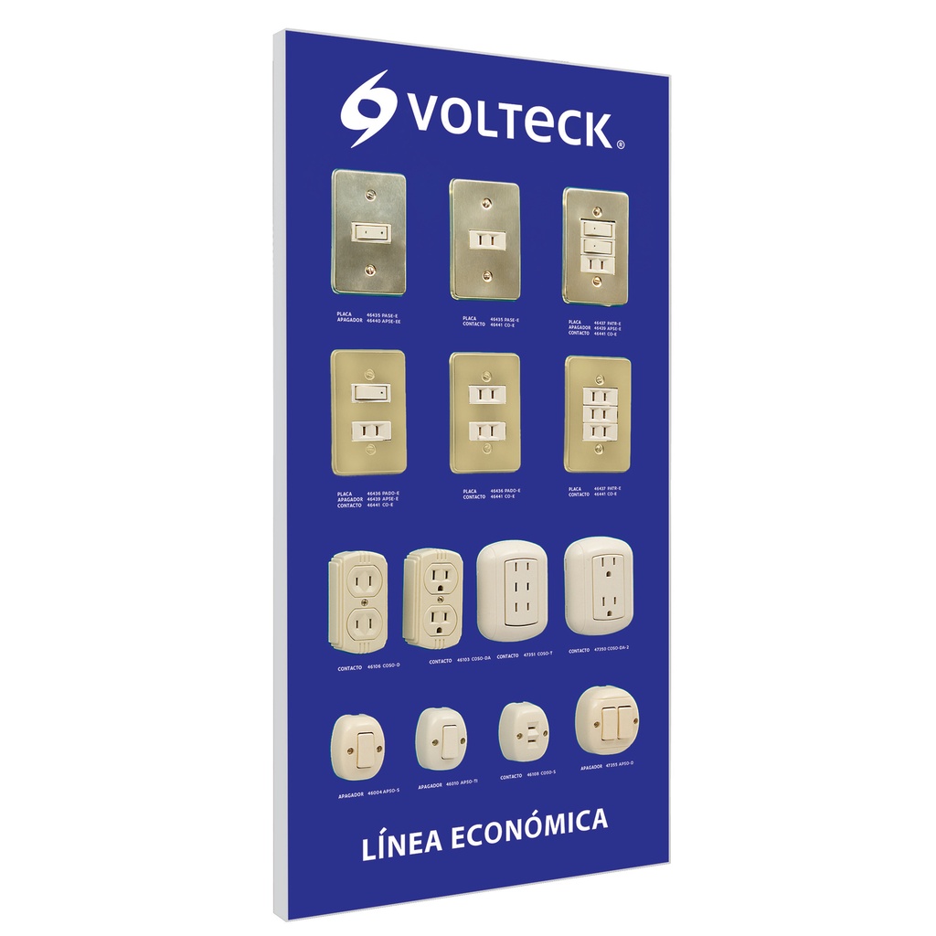 [51584] Exhibidor línea económica, Volteck