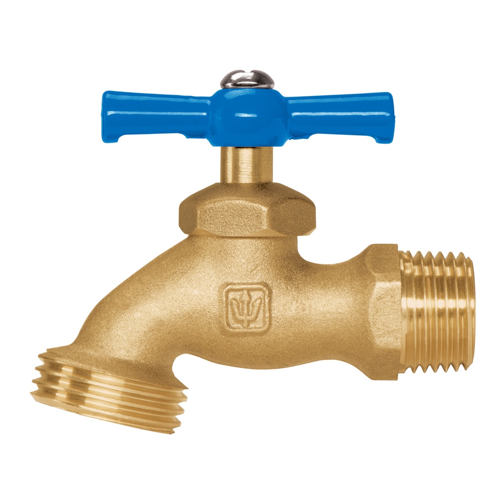 [49085] Llave para manguera, de latón, 120 g, 1/2', a granel, Foset