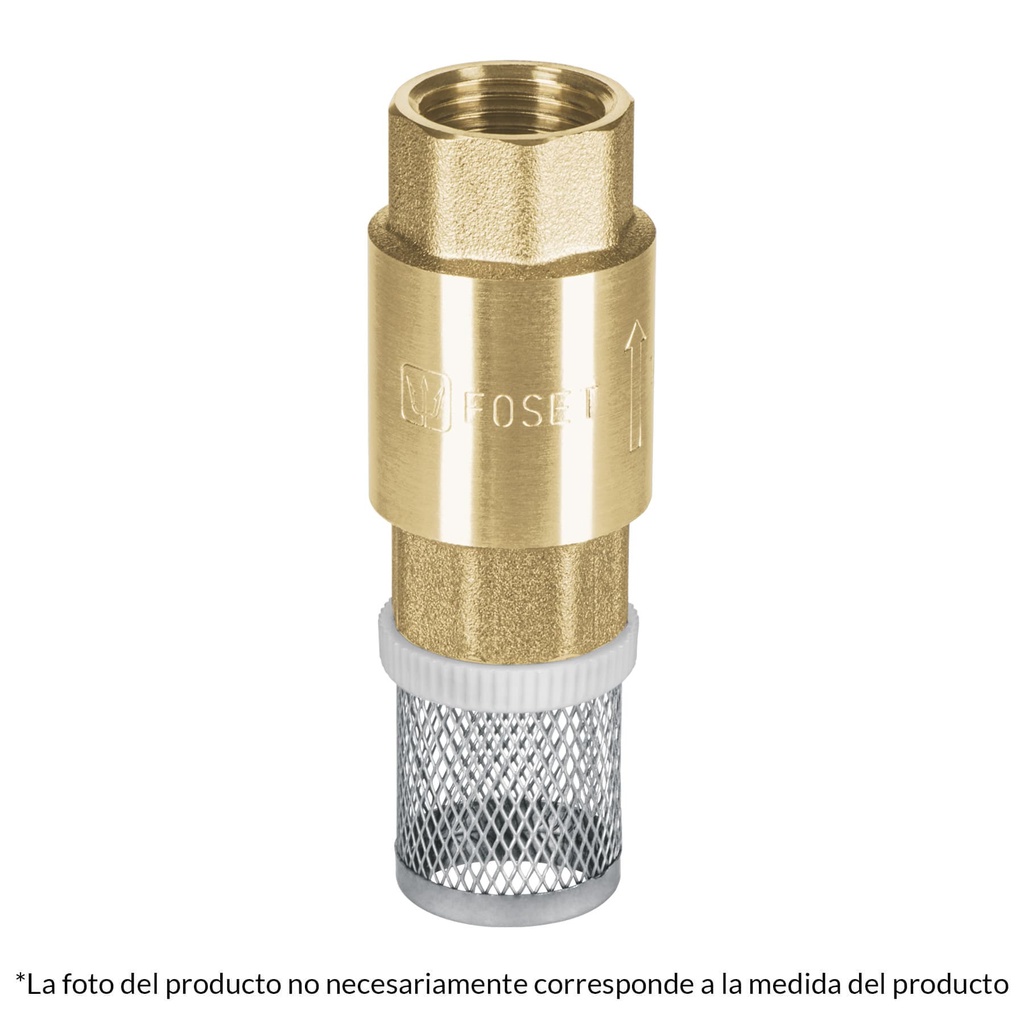 [49056] Pichancha con rejilla acero inoxidable 1', Foset