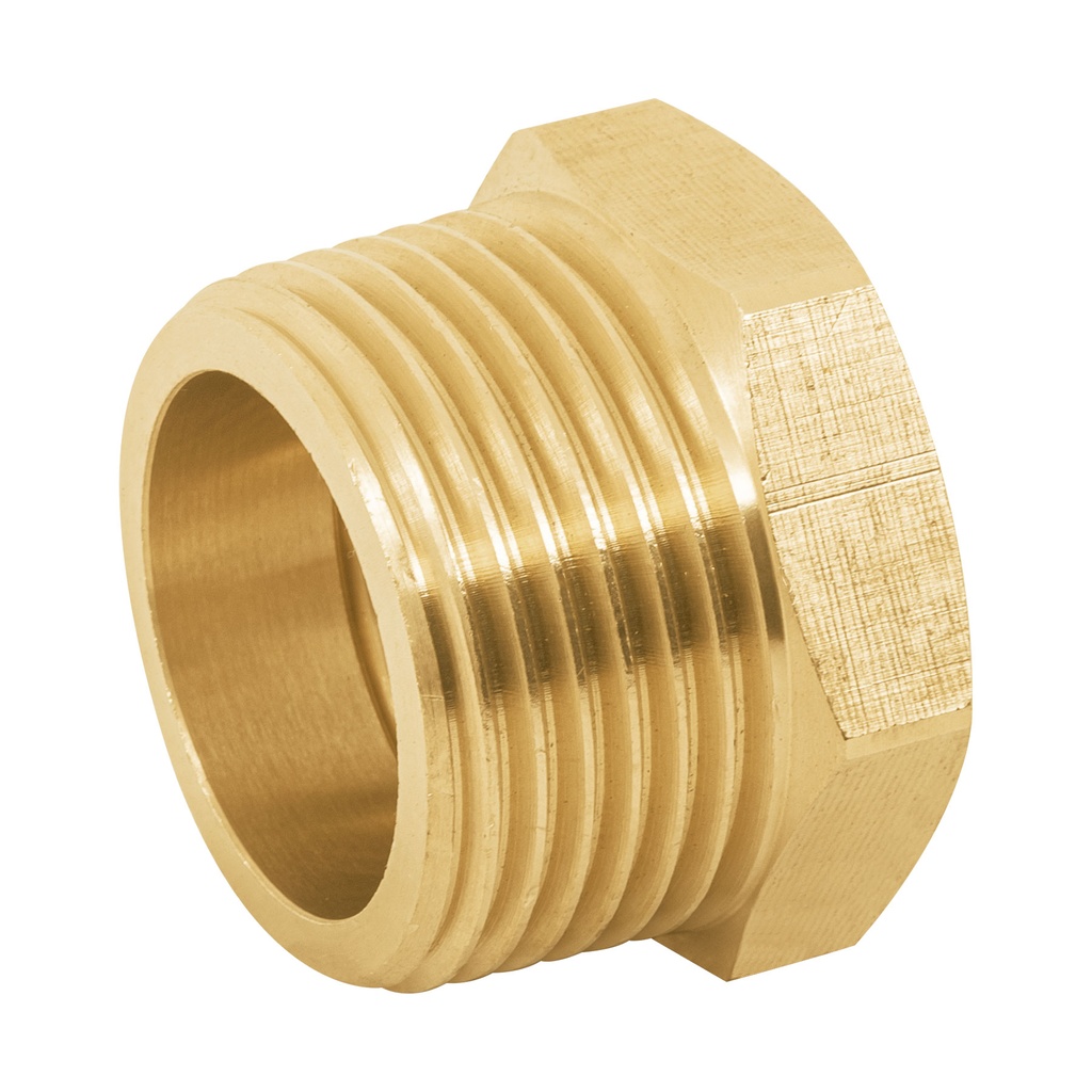 Reducción bushing de latón, 1' x 3/4', Foset