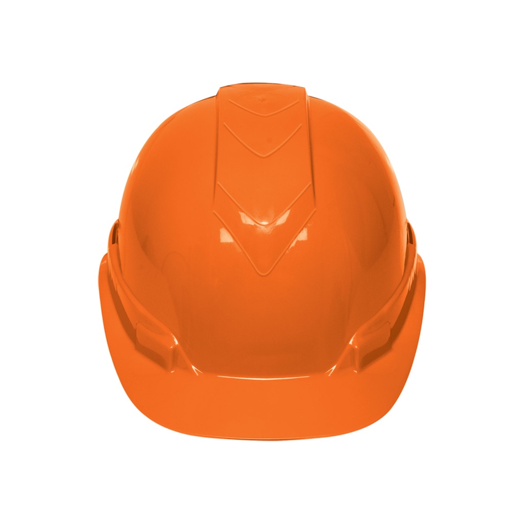 Casco de seguridad, ajuste de matraca, naranja, Truper