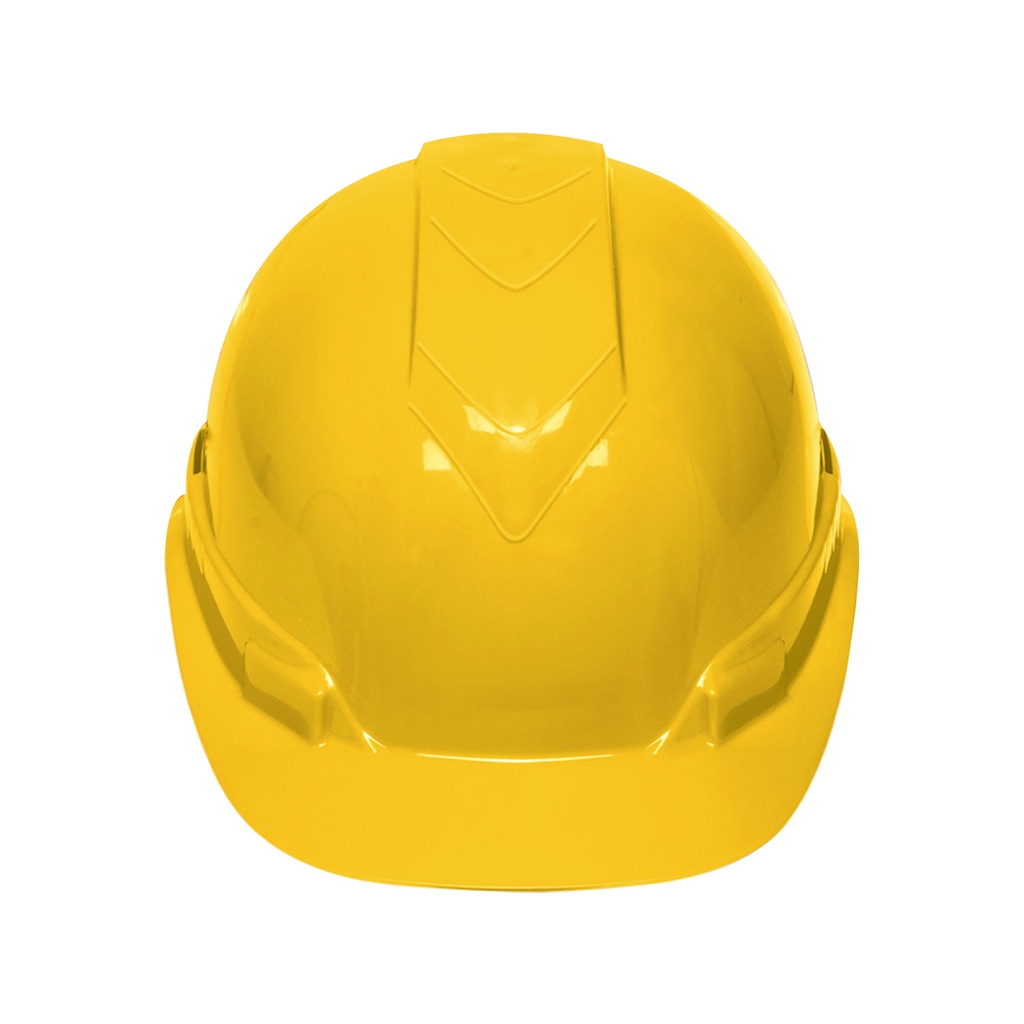 Casco de seguridad, ajuste de matraca, amarillo, Truper