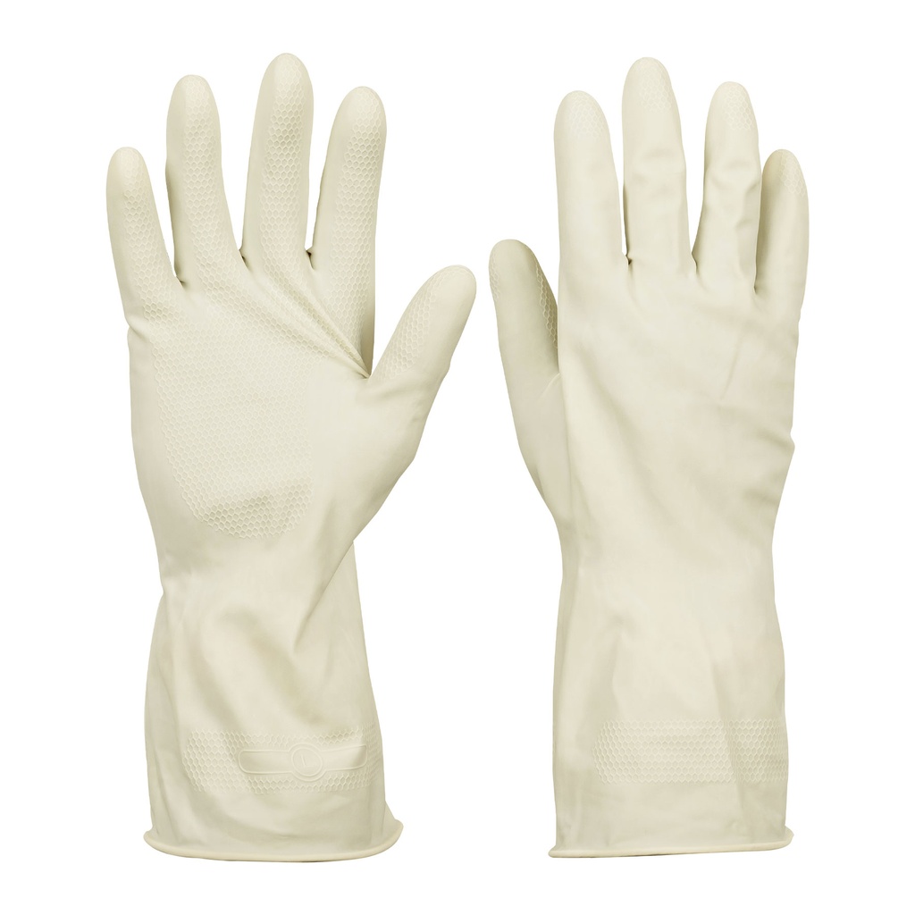 Guantes de látex para manejo de alimentos, grandes, Truper