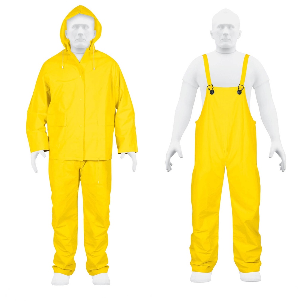 Conjunto impermeable doble capa, talla M, Truper